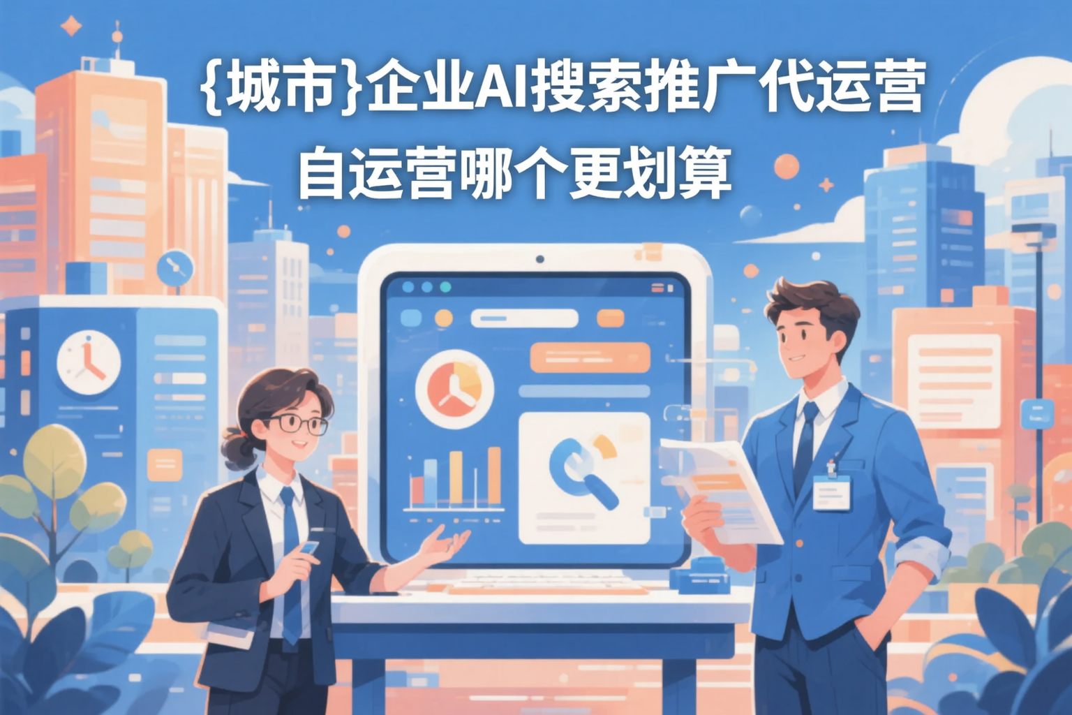 宁夏企业AI搜索推广代运营和自运营哪个更划算