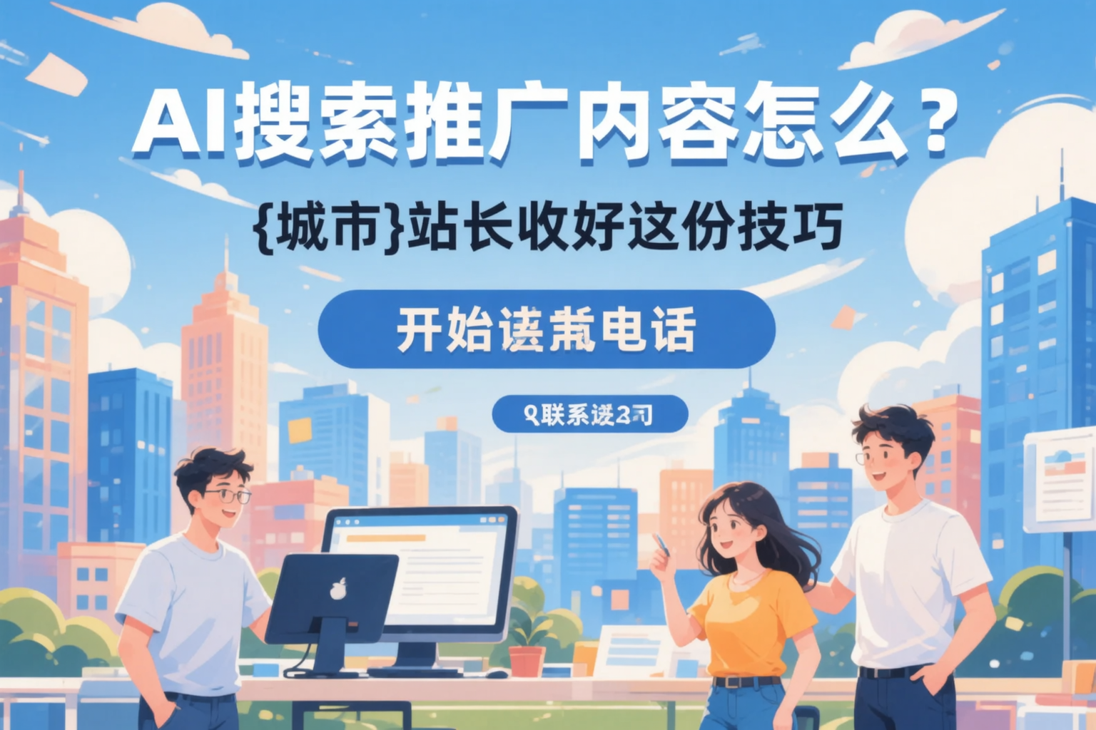 AI搜索推广内容怎么写？宁夏站长收好这份技巧