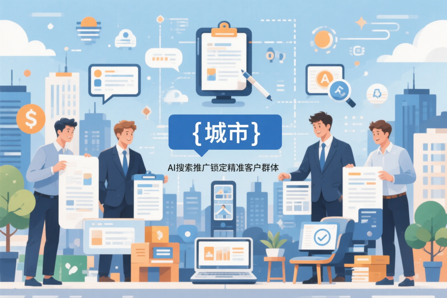 宁夏公司如何用AI搜索推广锁定精准客户群体