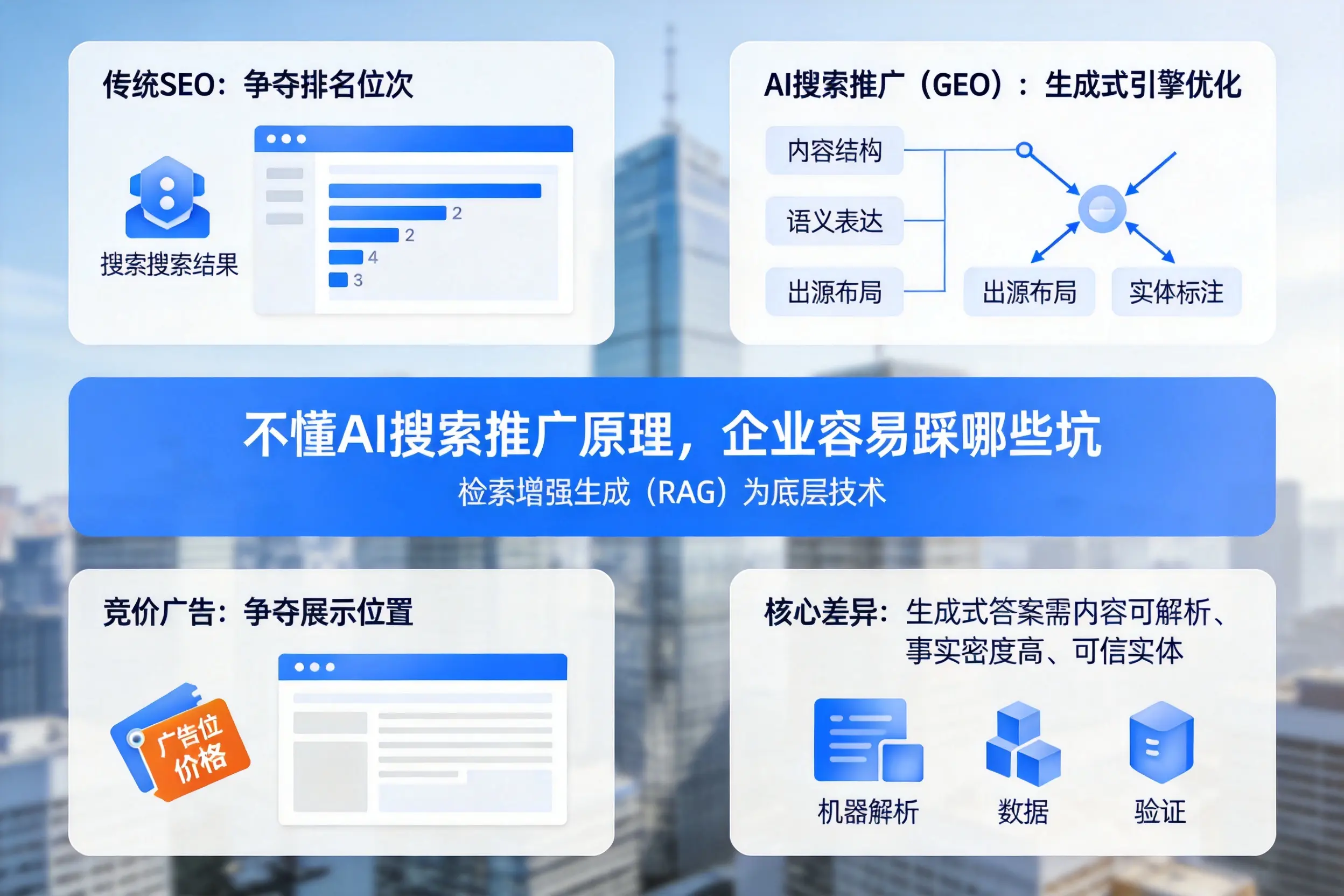 不懂AI搜索推广原理，宁夏企业容易踩哪些坑