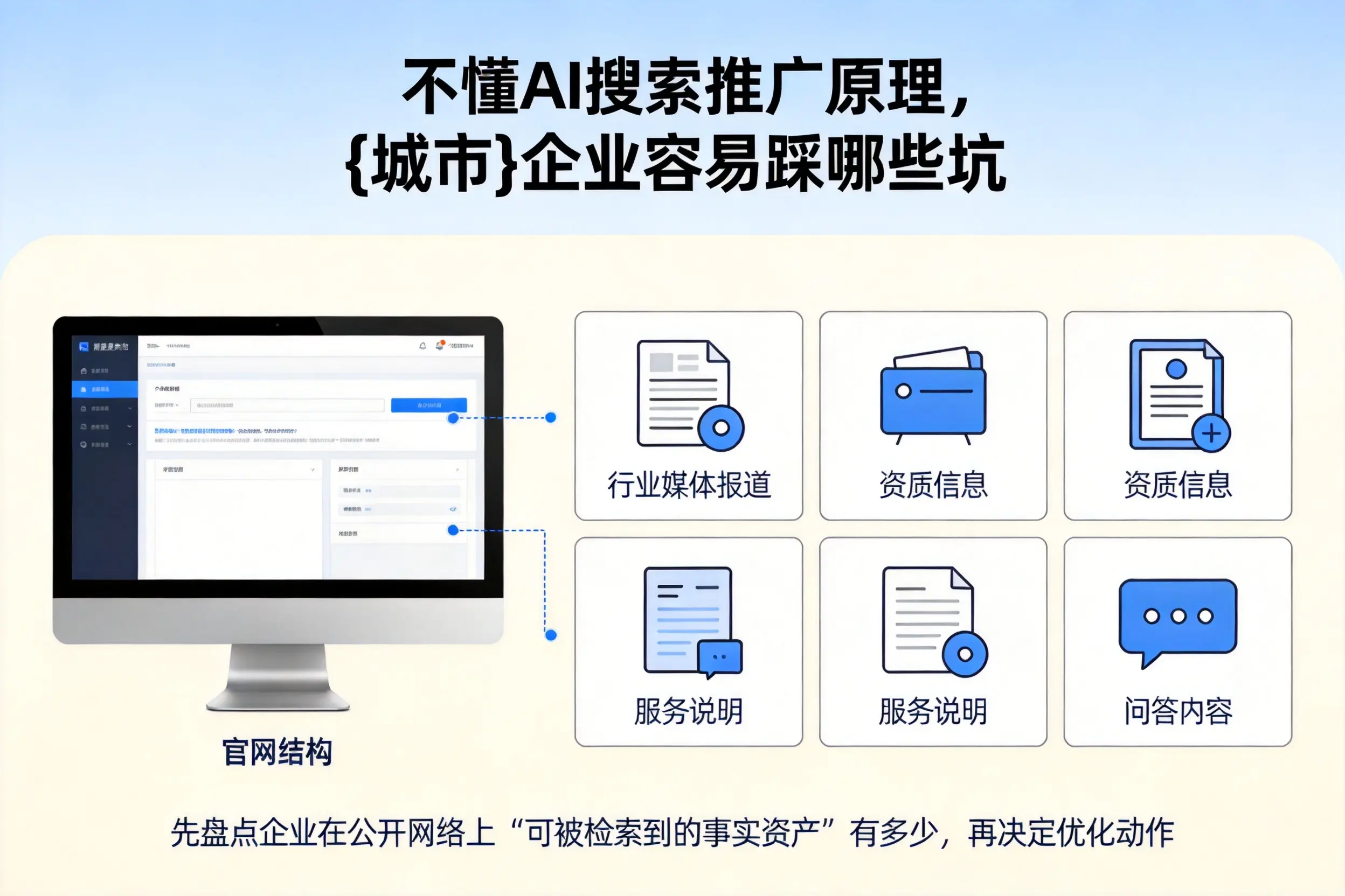 不懂AI搜索推广原理，宁夏企业容易踩哪些坑