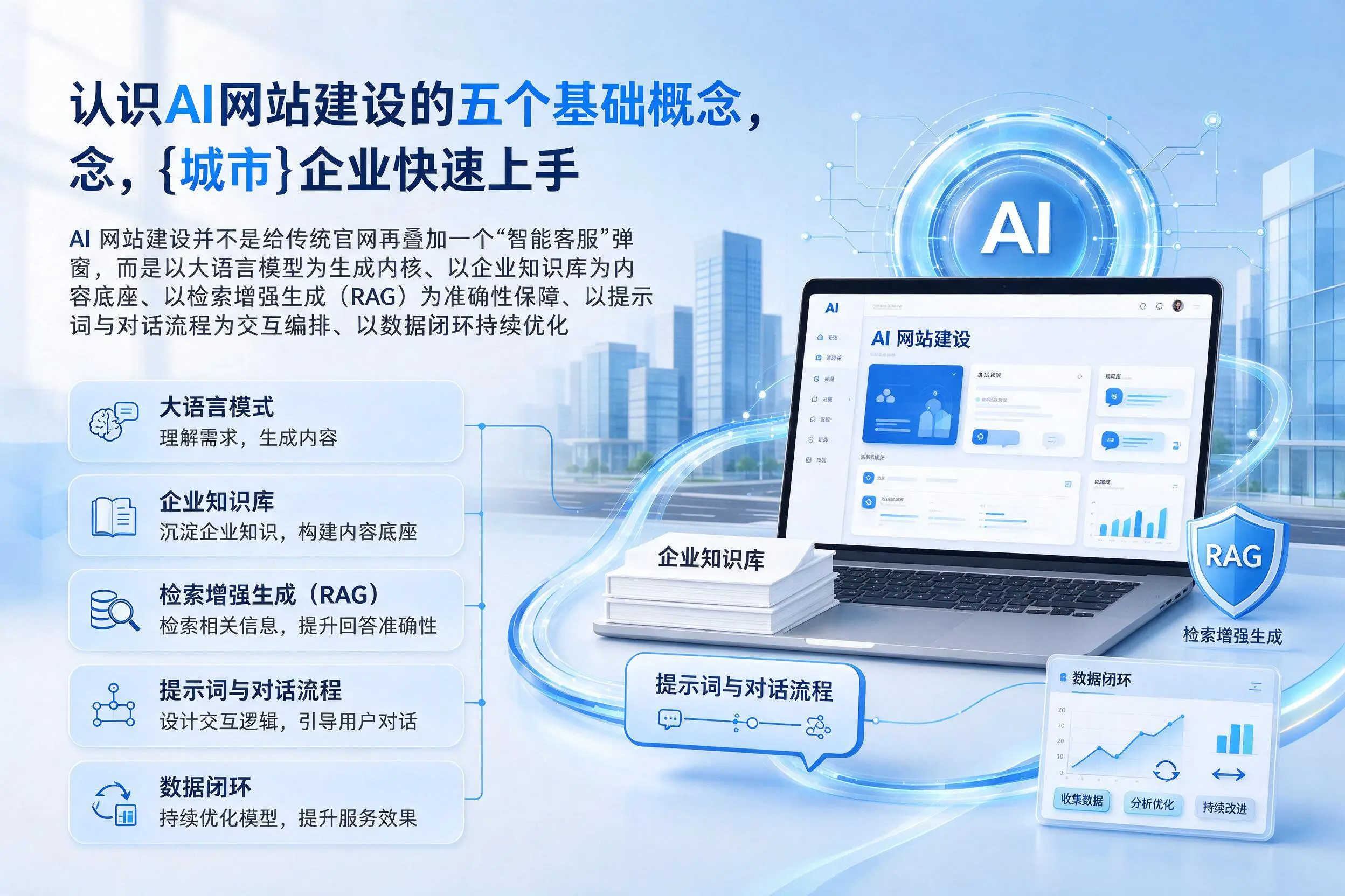 认识AI网站建设的五个基础概念,宁夏企业快速上手